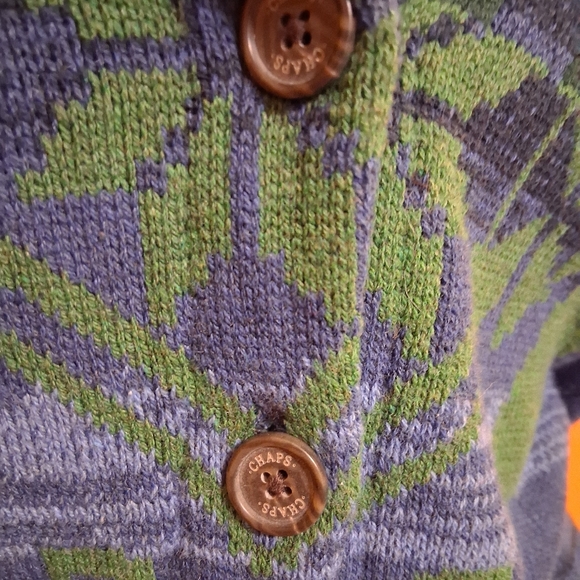 Chaps Multicolor Knit Vest - Picture 4 of 4